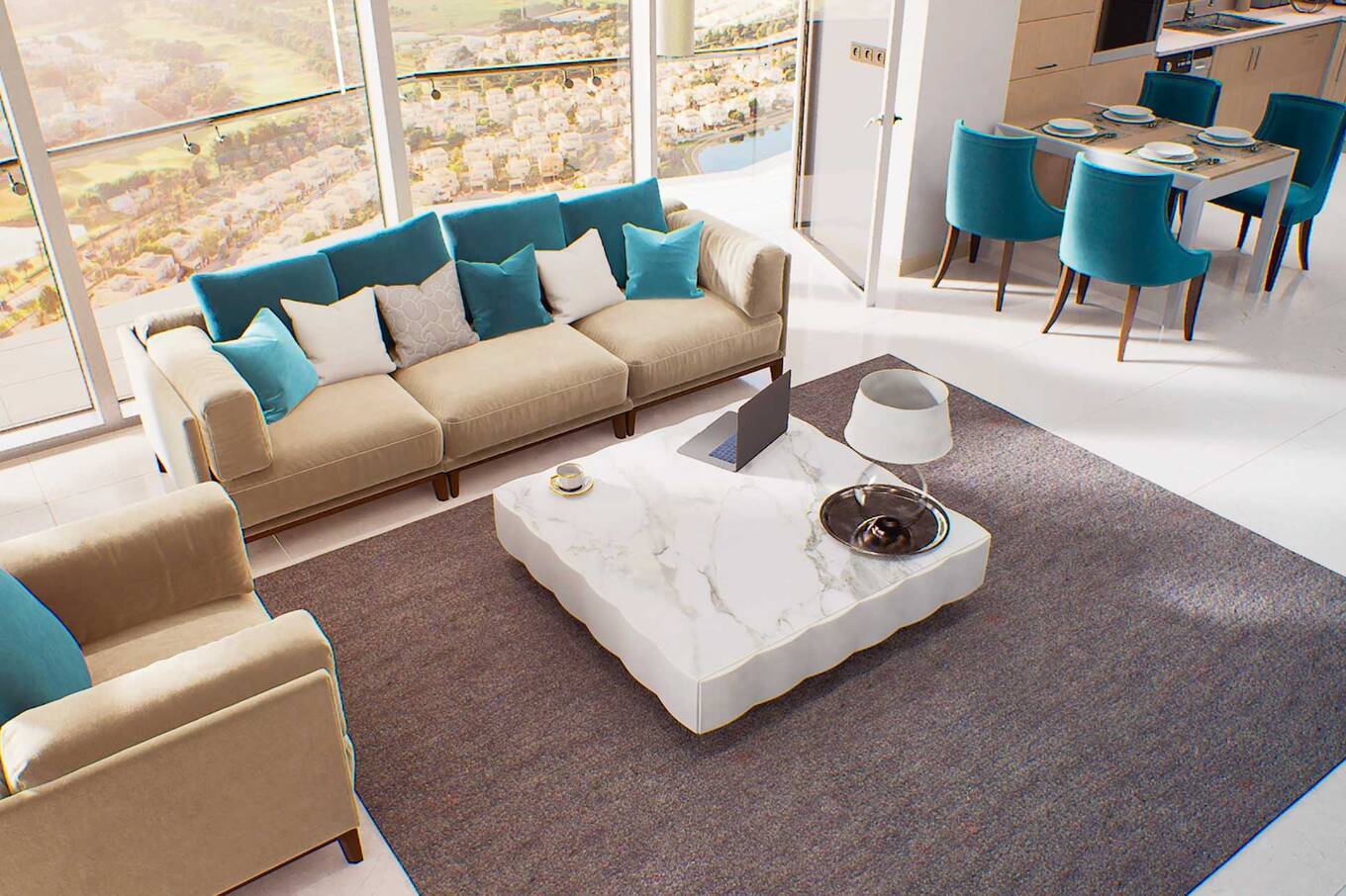 Apartment with 3 bedrooms in Jumeirah Lakes Towers, Dubai